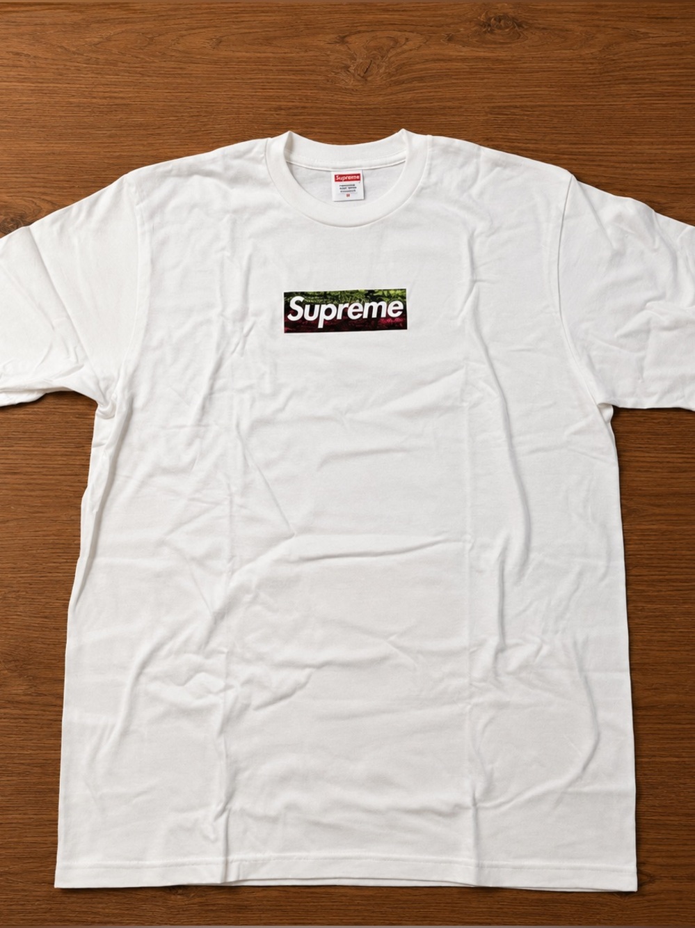 Supreme LA Fire Relief Box Logo Tee White Medium SS25 Sterling Ruby